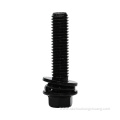 Black Carbon Steel Hex Flange Bolt